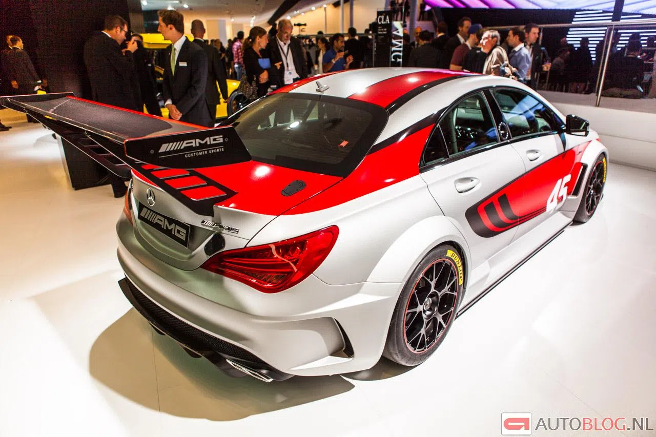 Mercedes CLA45 Racing: spoilertastisch!