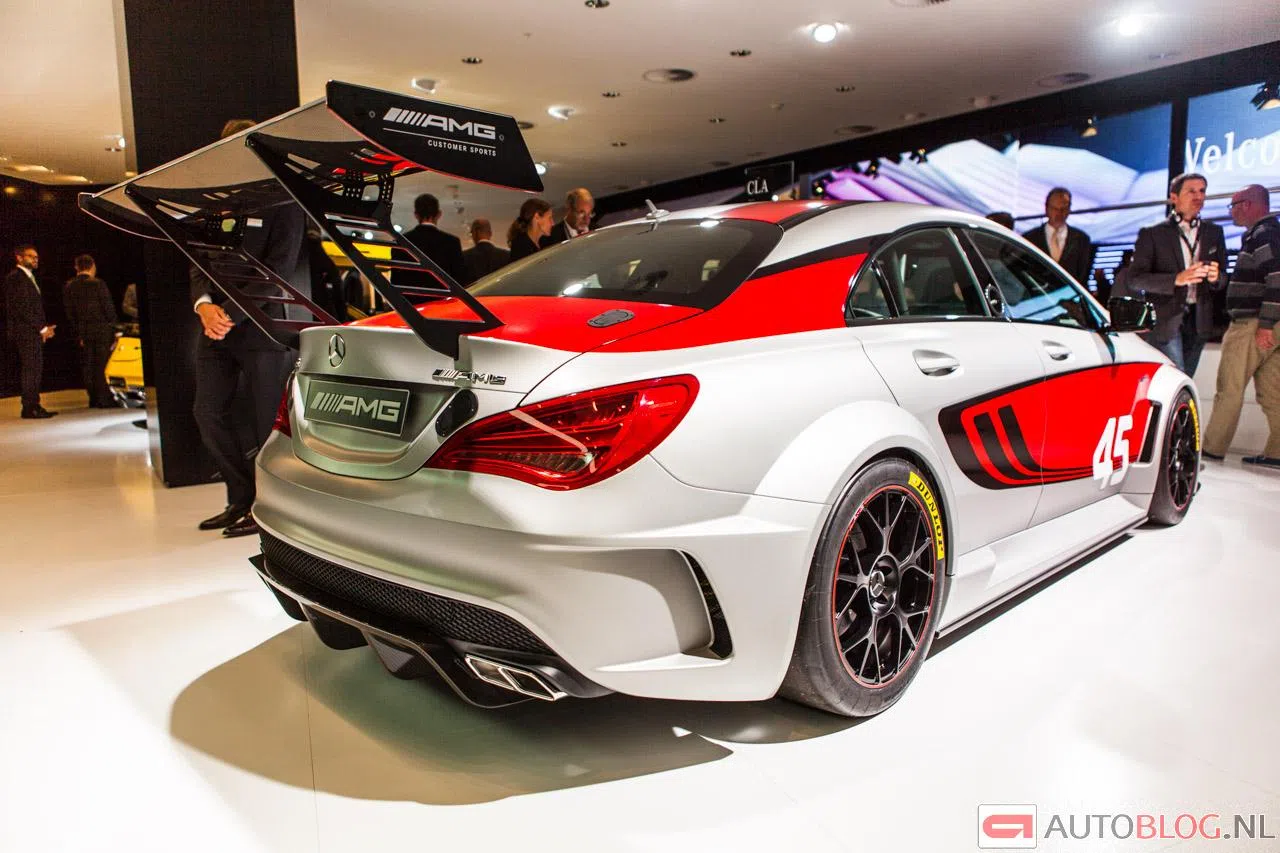 Mercedes CLA45 Racing: spoilertastisch!