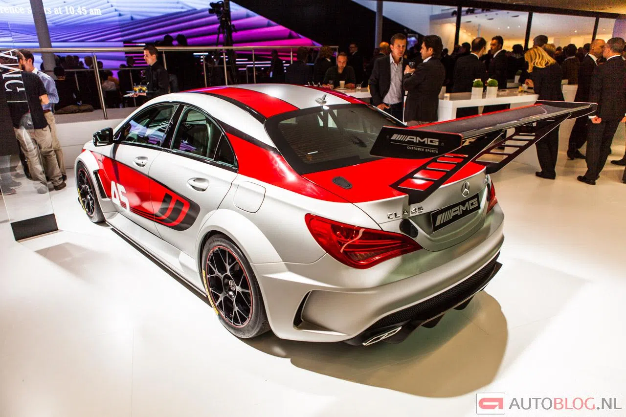 Mercedes CLA45 Racing: spoilertastisch!