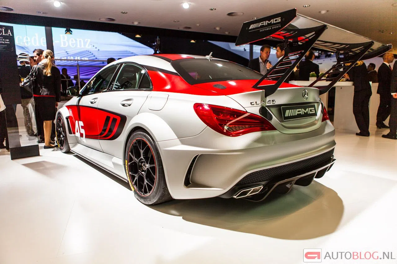 Mercedes CLA45 Racing: spoilertastisch!