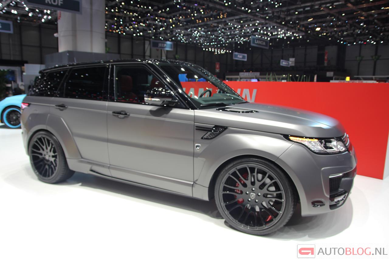 Grootste Range Rover De 4 breedste Range Rovers op de Autosalon van Genève