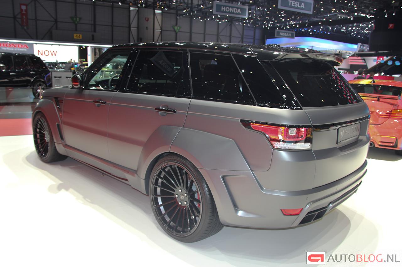 Grootste Range Rover De 4 breedste Range Rovers op de Autosalon van Genève