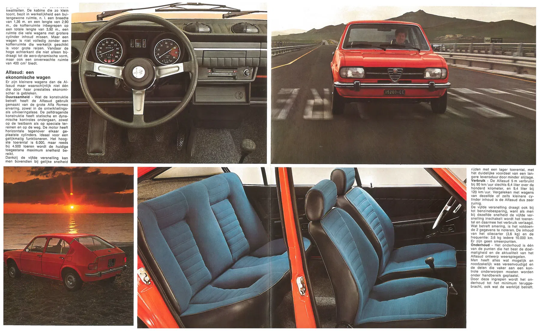 Roestte een Alfasud écht al in de folder?