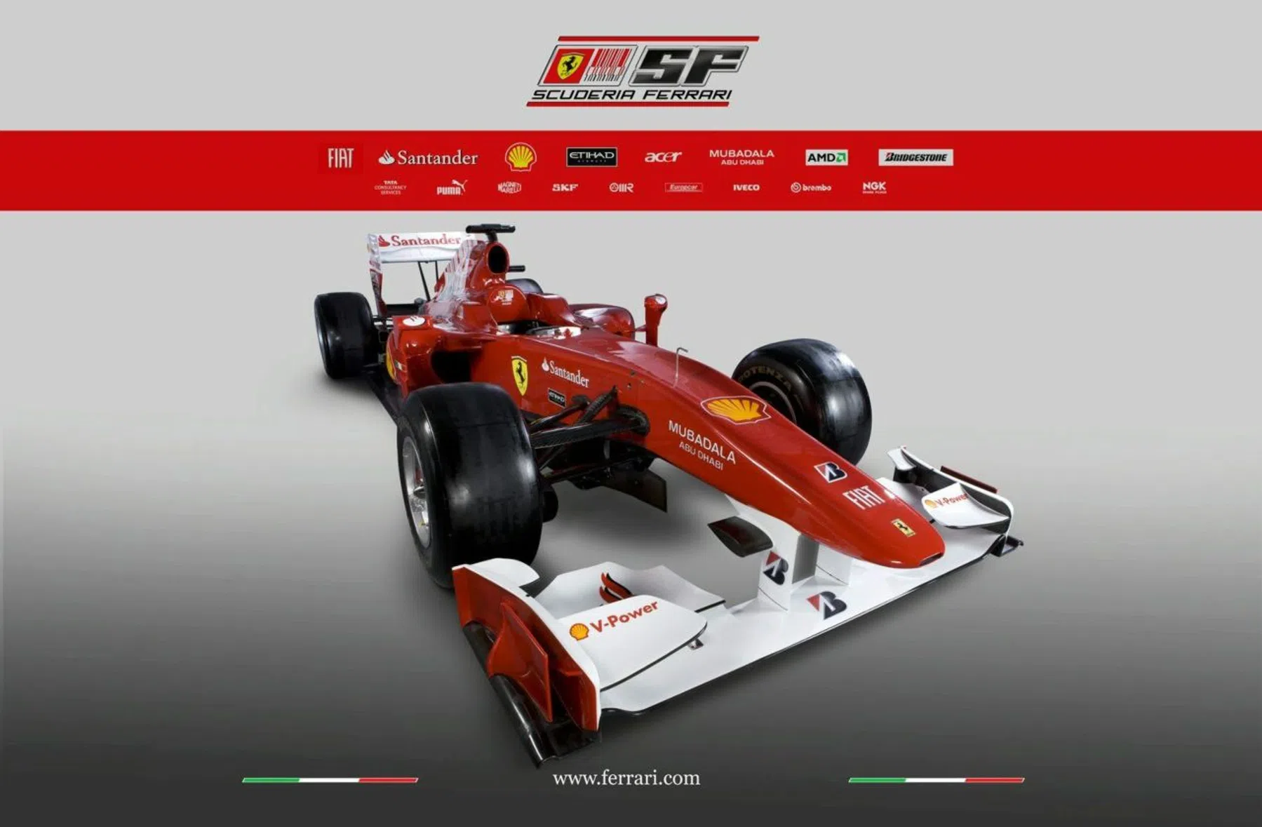 Ferrari F10 gepresenteerd