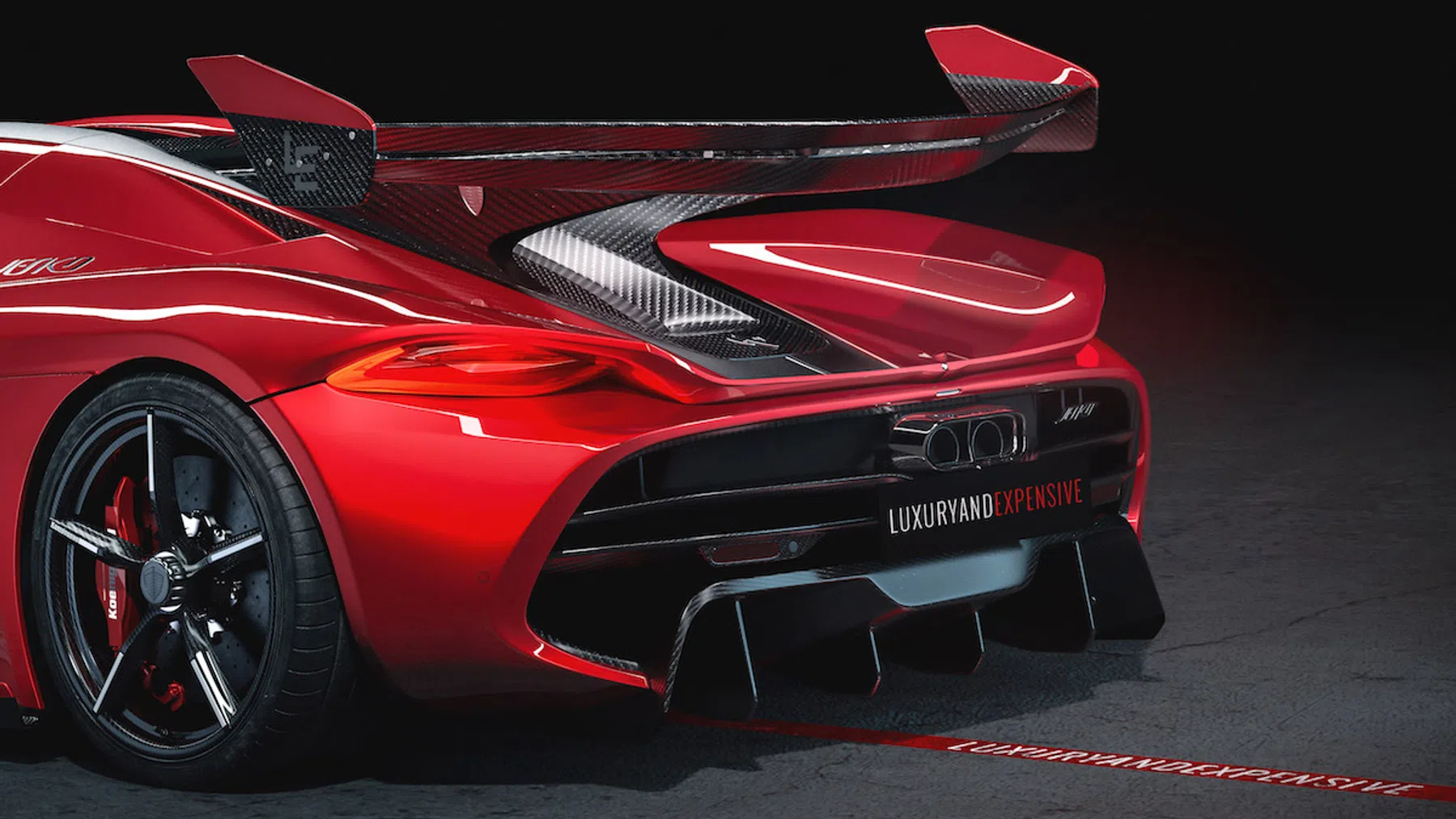 Koenigsegg Jesko 'Cherry Edition' smaakt naar meer