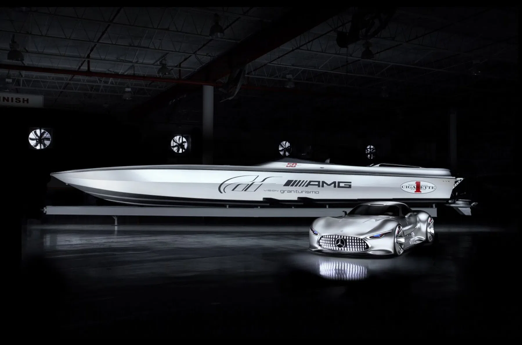 Amg Boot AMG en Cigarette Racing bouwen een boot met 3.300 pk