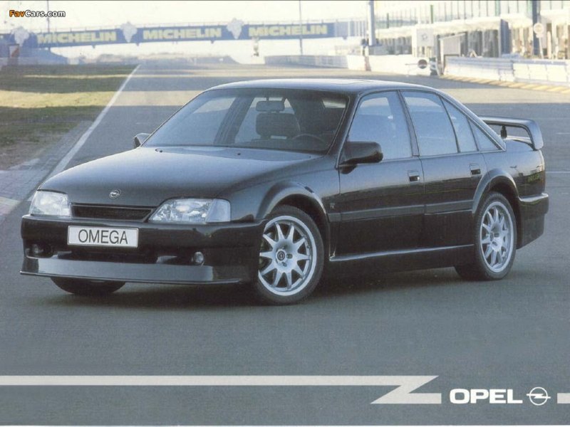 Opel Omega Evolution 500, youngtimer in beeld