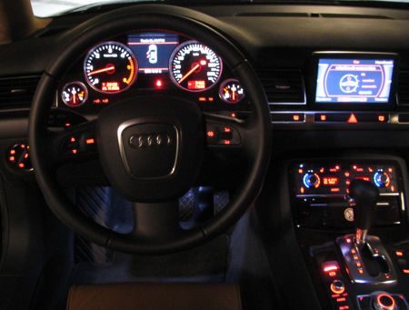 Audi A8 dashboard
