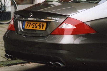 Mercedes-Benz CLS55 AMG - Foto © Jim Appelmelk