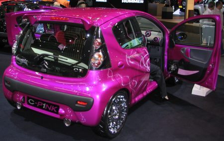 Citroen C1 Pink