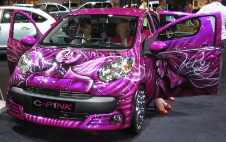 Citroen C1 Pink