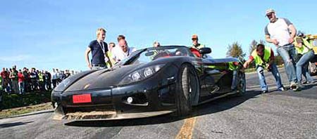 Koenigsegg spin