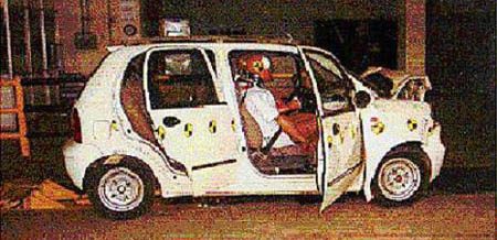 Chery QQ crashtest