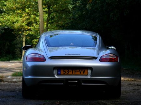 Porsche Cayman - Achterkant