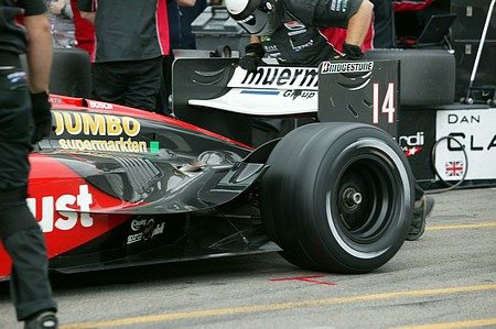 Doornbos in de pits