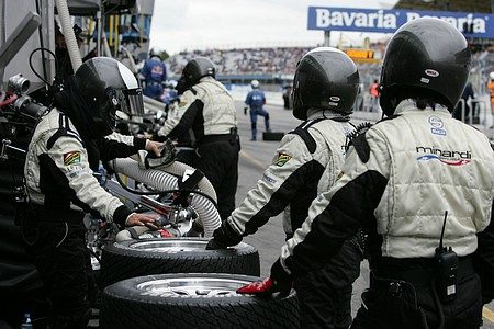 Minardi pitcrew