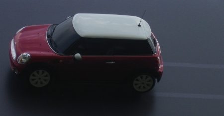 Kleine MINI, groot billboard