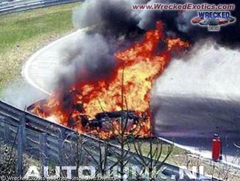Audi R8 Engine Fire