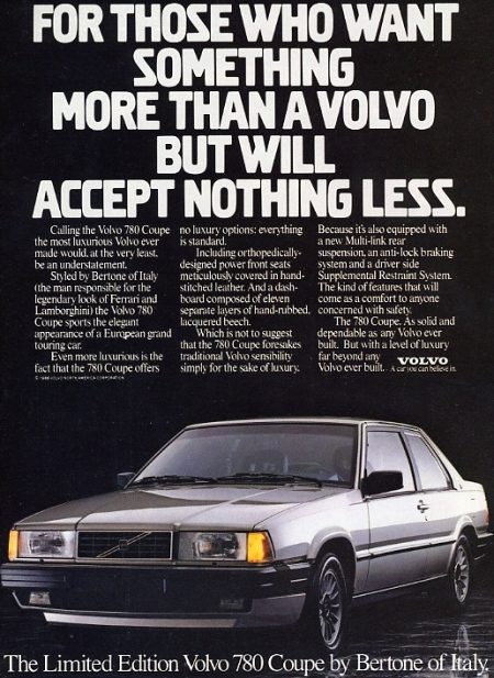 Expect Nothing Less - Volvo 780