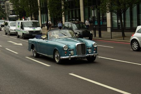 Alvis TD21 series I convertible - Foto: Jim Appelmelk