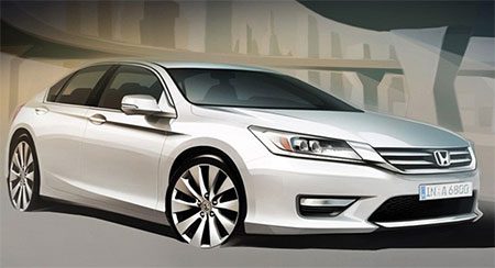 Honda Accord 2013 design
