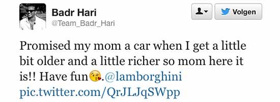 Twitter - Badr Hari
