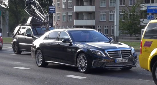 Mercedes S65 AMG gespot in Rotterdam