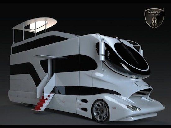 De meest lelijke en luxe camper ter wereld