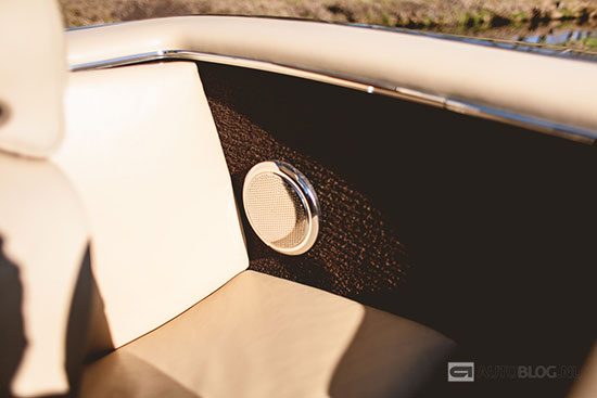 Mercedes 280 SL derde stoel