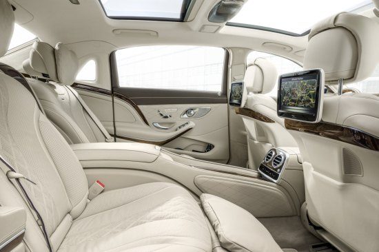 Mercedes-Maybach S-klasse interieur