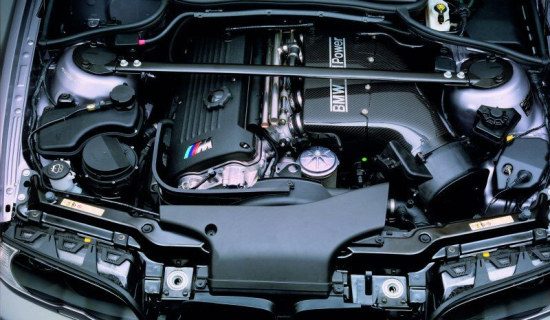BMW E46 M3 motorruimte