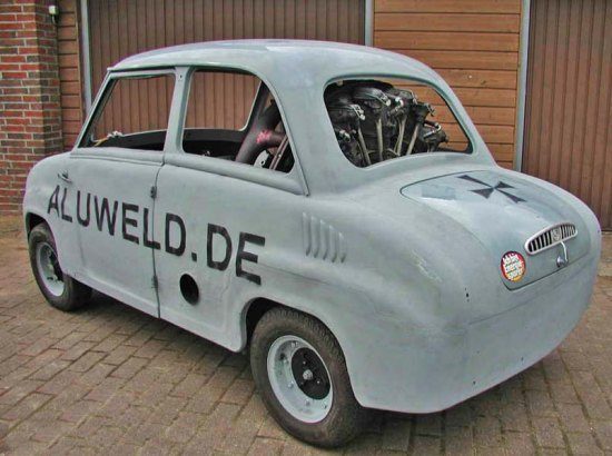 Goggomobil met radiaalmotor
