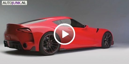 Toyota FT-1 is een gespierde show-off