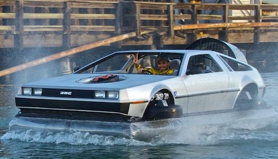 DeLorean hovercraft