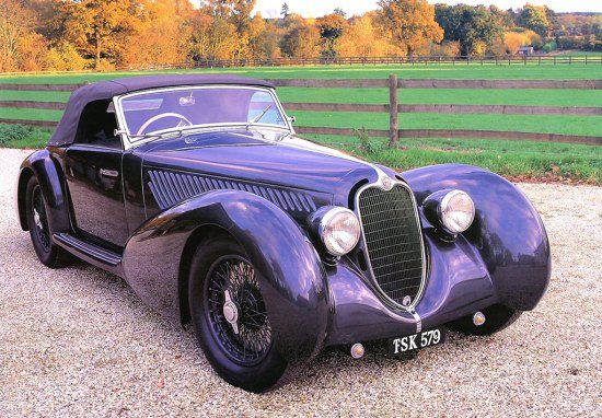 Alfa Romeo 8C 2900B Pininfarina Cabriolet 1937