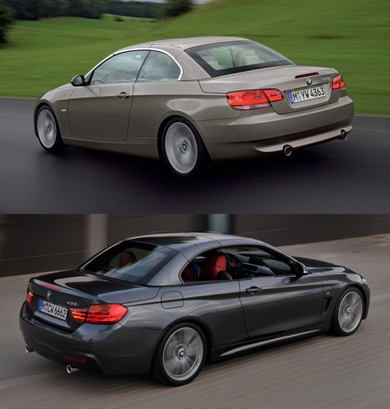 BMW 3 serie vs 4 Serie Cabrio