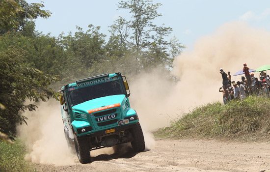 Hans Stacey in de IVECO