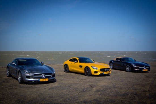 Mercedes-AMG GT-S en SLS