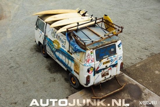 Volkswagen T2-surfers geven niet om een beetje roest