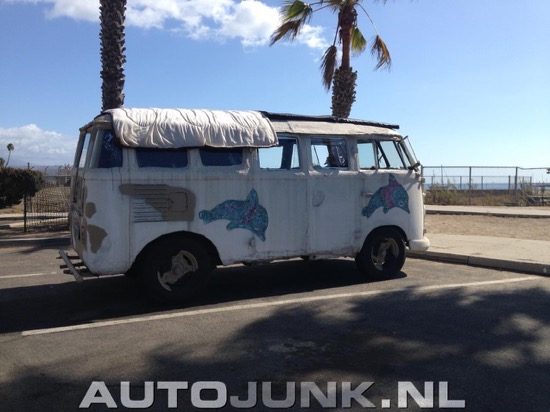 Volkswagen T1 van papier-maché