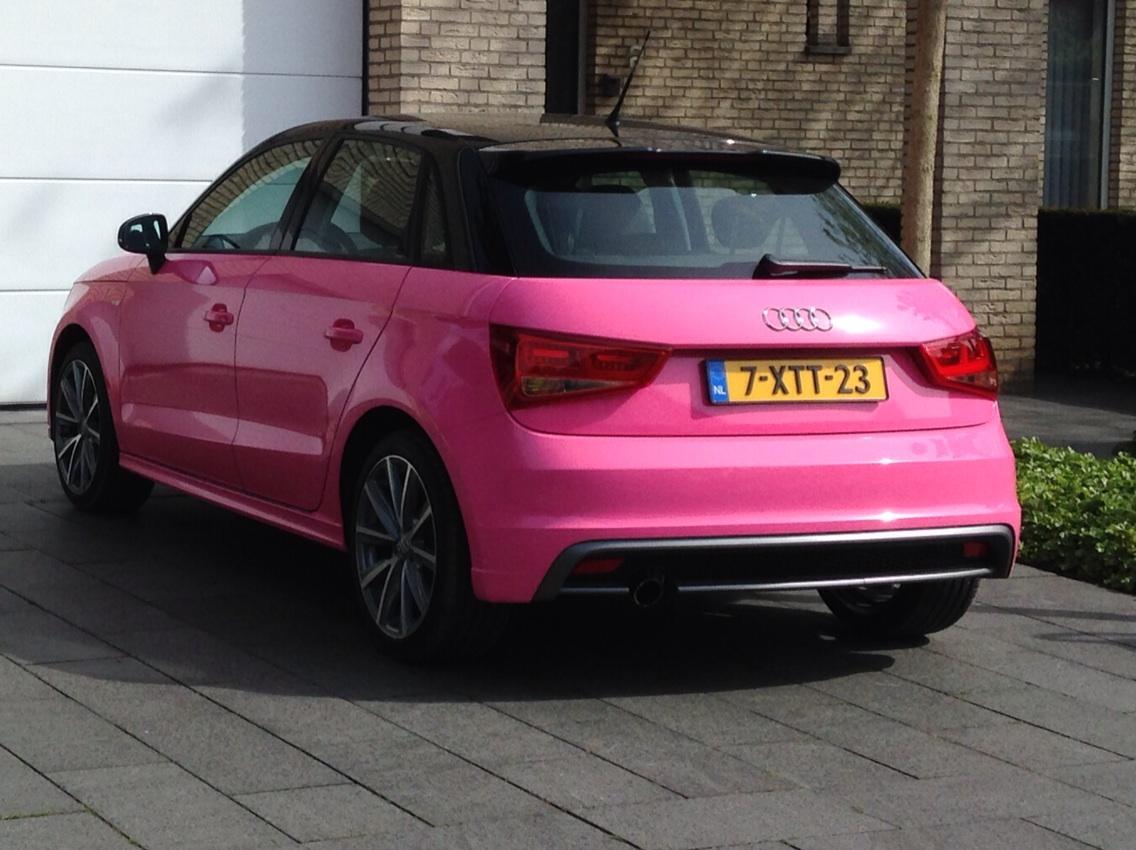 Poze Audi Roz roze audi a1