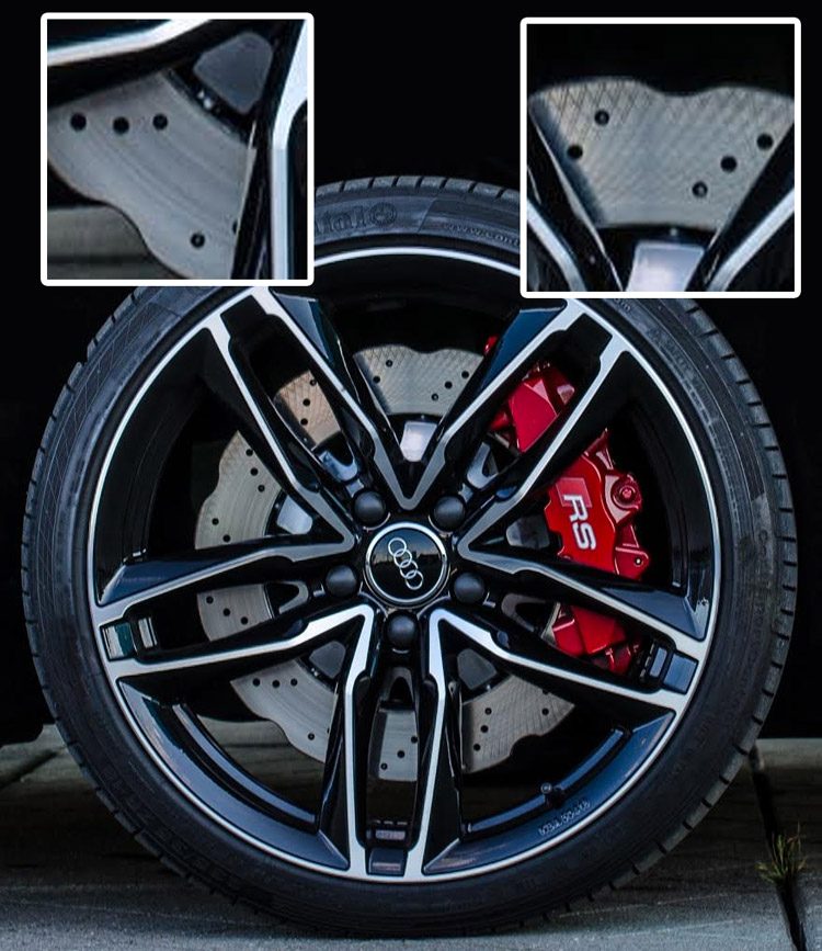 Audi RS3 remschijf