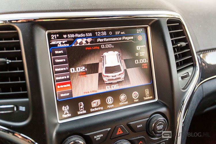 Jeep Grand Cherokee SRT rijtest en video