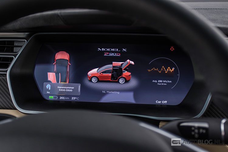 Tesla Model X rijtest en video