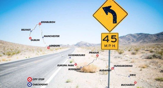 de route