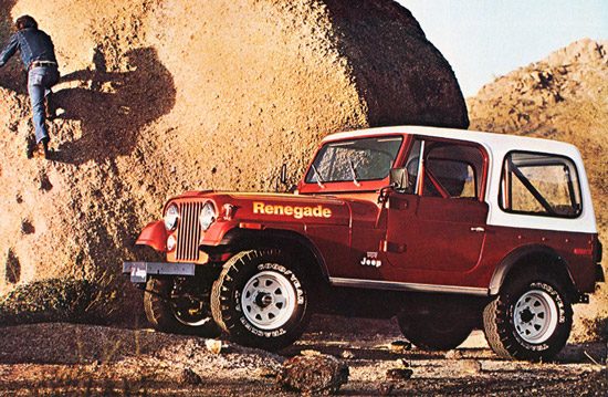 Jeep CJ7 renegade