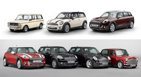 Mini's op een rijtje