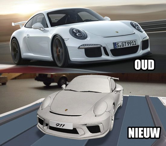 Porsche 911 GT3 facelift
