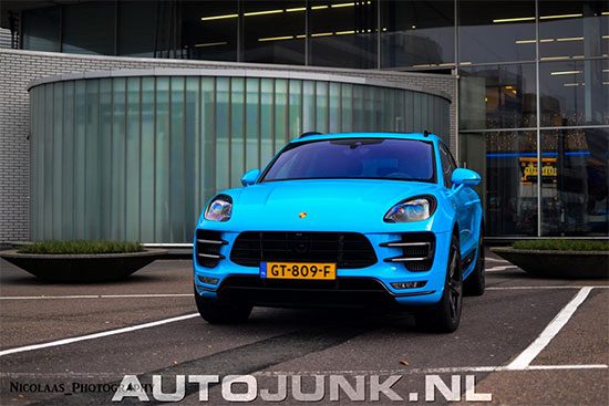 Porsche Macan is blauwer dan blauw