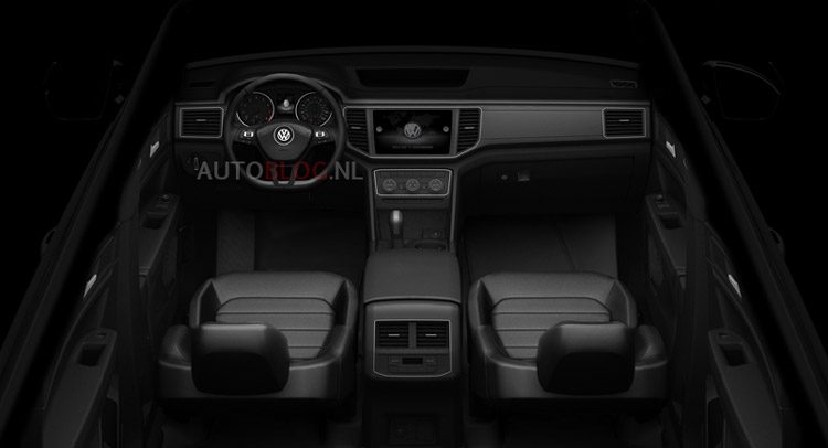VW Teramont dashboard